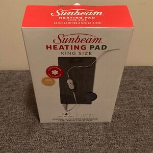 Sunbeam Heating Pad-King size